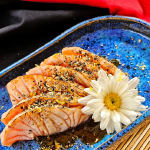 Salmão Maçaricado